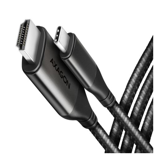 Кабель мультимедийный USB-C to HDMI M 1.8m black AXAGON (RVC-HI2MC)