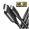 Кабель мультимедийный USB-C to HDMI M 1.8m black AXAGON (RVC-HI2MC) - Изображение 1