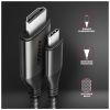 Кабель мультимедийный USB-C to HDMI M 1.8m black AXAGON (RVC-HI2MC) - Изображение 3