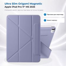 Чохол до планшета BeCover Ultra Slim Origami Magnetic Apple iPad Pro 11 M5 2025 Deep Purple (715952)