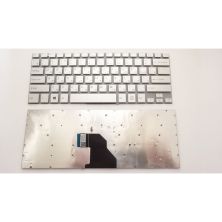 Клавиатура ноутбука Sony SVF14 (Fit 14 Series) серебро без рамки RU (A43790)