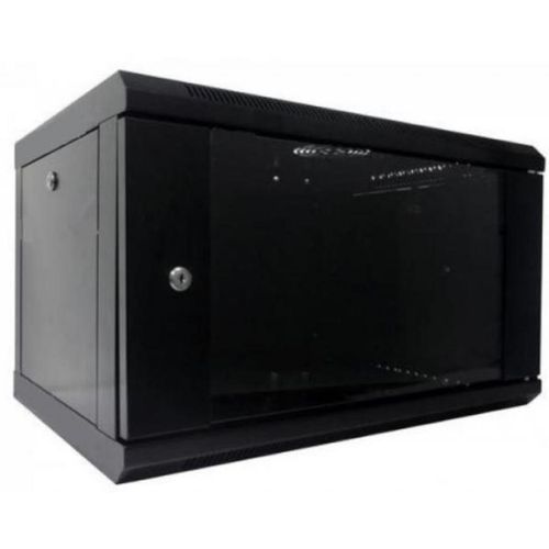 Шафа настінна Hypernet 4U 19 600x300 (WMNC-30-4U-FLAT-BLACK)