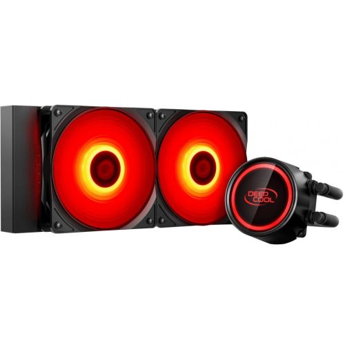 Система жидкостного охлаждения Deepcool GAMMAXX L240 T RED