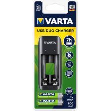 Зарядний пристрій для акумуляторів Varta Value USB Duo Charger +2*AAA 800mAh (57651201421)