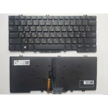 Клавиатура ноутбука Dell Latitude E7280/E7290/E7380/E7390 черн/подсв (A46137)