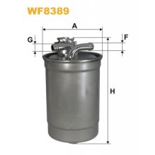 Фільтр паливний Wixfiltron WF8389