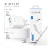 Зарядний пристрій ACCLAB AL-TC220 (1xUSB, 1xType-C) (1283126556494) - Зображення 2