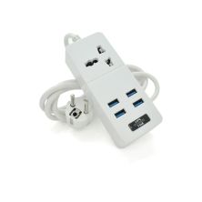 Сетевой фильтр питания Voltronic TВ-Т06, 1роз, 4*USB White (ТВ-Т06-White)