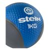 Медбол Stein Чорно-синій 1 кг (LMB-8017-1) - Изображение 1