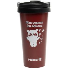 Термочашка Hölmer Coffee Time Брунатна (TC-0500-DR Coffee Time)