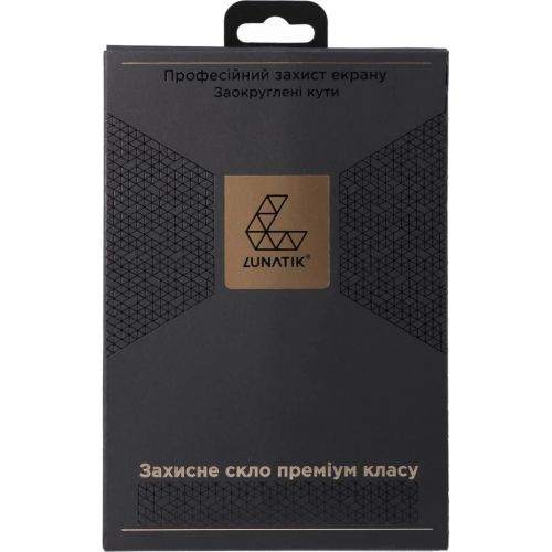 Скло захисне Lunatik Premium Tempered Glass 2.75D Black for iPhone 13 | 13 Pro (889919)