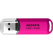 USB флеш накопитель ADATA 64GB C906 Pink USB 2.0 (AC906-64G-RPP)