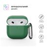 Чехол для наушников Armorstandart Hang Case для Apple AirPods 4 Needle Green (ARM81289) - Изображение 1