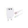 Зарядное устройство XO L75 2USB/2.4A + MicroUSB White (XO-L75-M) - Изображение 3