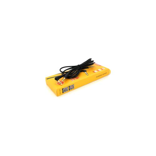 Кабель мультимедийный 3.5mm M to 3.5mm M 2.0m black iKAKU (YT-AUXGJ(M)/(M)-KSC-522-B)