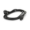 Кабель живлення C5 3.0m 1.0mm2 OEM Voltronic (PC-186 CEE7/7-IECC5CCA31) - Зображення 1