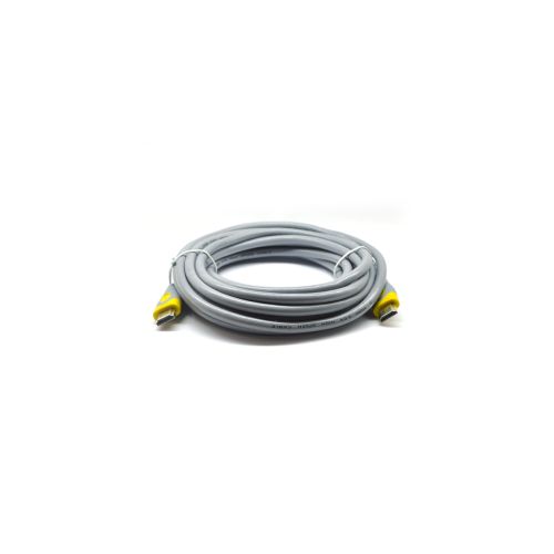 Кабель мультимедийный HDMI M to HDMI M 15.0m V2.0 gray V-LINK (YT-HDMI(M)/(M)HSV2.0-15m/16188)