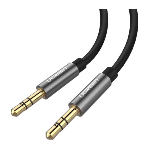 Кабель мультимедийный 3.5mm M to 3.5mm M 2.0m AV119 black Ugreen (10735)