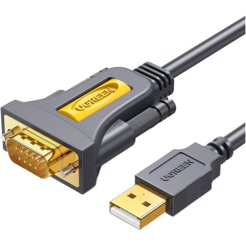 Кабель для передачи данных USB to COM M 3.0m DB9 RS-232 CR104 black UGREEN (20223)