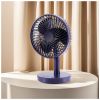 Вентилятор Jisulife Desktop small fan 01 Dark Blue - Изображение 1