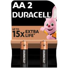 Батарейка Duracell AA MN1500 LR06 * 2 (5000394058163 / 81551267)