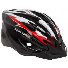 Шлем Velotrade HEL127 черно-бело-красный М (HEAD-002)