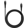 Дата кабель USB-C to Lightning 1.2m MFI Black Canyon (CNS-MFIC4B) - Изображение 1