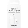 Зарядний пристрій Samsung 15W Power Adapter (w/o cable) White (EP-T1510NWEGRU) - Зображення 3