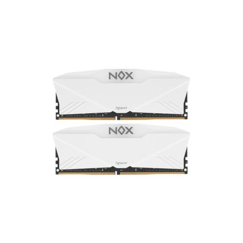 Модуль пам'яті для комп'ютера DDR4 32GB (2x16GB) 3600 MHz NOX RGB White Apacer (AH4U32G36C25YNWAA-2)