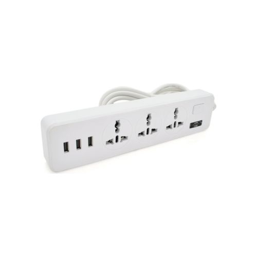 Сетевой фильтр питания Voltronic TВ-Т13, 3роз, 3*USB White (ТВ-Т13-White)