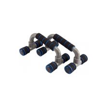 Упори для віджимань LiveUp Plastic Push Up Bar LS3164E чорний 14.5х23.2х12-10см (6951376107296)