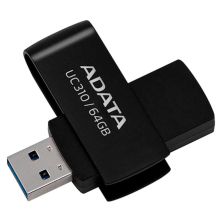USB флеш накопичувач ADATA 64GB UC310 Black USB 3.0 (UC310-64G-RBK)