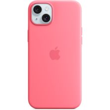 Чехол для мобильного телефона Apple iPhone 15 Plus Silicone Case with MagSafe - Pink,Model A3124 (MWNE3ZM/A)