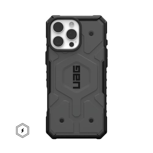 Чехол для мобильного телефона UAG iPhone 16 Pro Max Pathfinder Magsafe Silver (114469113333)