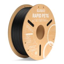 Пластик для 3D-принтера ELEGOO Rapid PETG 1кг, 1.75мм, black (50.203.0216)