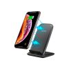 Зарядное устройство Choetech 15W Fast Wireless Charging Stand 2coils black (T555-F-BK) - Изображение 3