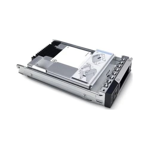 Накопичувач SSD для сервера Dell 480GB SSD SATA Read Intensive 6Gbps 512e 2.5in with 3.5in HYB CARR Hot-Plug (345-BEBH)