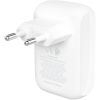 Зарядний пристрій Belkin 42W USB-C PD PPS 30W USB-A 12W white (WCB009VFWH) - Зображення 3
