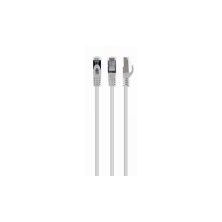 Патч-корд Cablexpert 1.5м S/FTP Cat 6A CU LSZH white (PP6A-LSZHCU-W-1.5M)