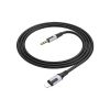 Кабель мультимедійний Lightning to 3.5mm M 1.0m BL19 black BOROFONE (6941991108327) - Зображення 2