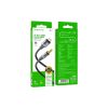 Кабель мультимедійний Lightning to 3.5mm M 1.0m BL19 black BOROFONE (6941991108327) - Зображення 3