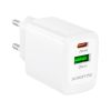 Зарядний пристрій BOROFONE BN27 Fuente 1xUSB-C PD20W + 1xUSB QC3.0 White (6941991120268) - Зображення 1
