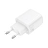 Зарядний пристрій BOROFONE BN27 Fuente 1xUSB-C PD20W + 1xUSB QC3.0 White (6941991120268) - Зображення 2