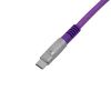 Дата кабель USB-C + USB A to USB-C 1.0m Double-Sleeved Geek purple Keychron (CAB23_KEYCHRON) - Зображення 1