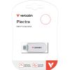 USB флеш накопитель Verbatim 256GB Plectra White USB-C (30230) - Изображение 1