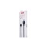 Дата кабель USB 2.0 AM to Lightning 2.0m 2.1A black XO (XO-NB-103-L-2-BK) - Зображення 1