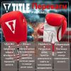 Боксерські рукавички Title Boxing Pro Style Leather Gloves3.0 Red/White 14 oz (TVVTG3 14 RD/WH) - Зображення 2