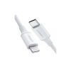Дата кабель USB-C to Lightning 1.0m 3A US171 white UGREEN (10493) - Зображення 1