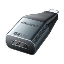 Переходник HDMI F to USB-C M 4K60Hz Essager (EZJHD60-MJ0G-P)