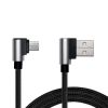 Дата кабель USB 2.0 AM to Micro 5P 1.0m Premium black REAL-EL (EL123500031) - Зображення 3